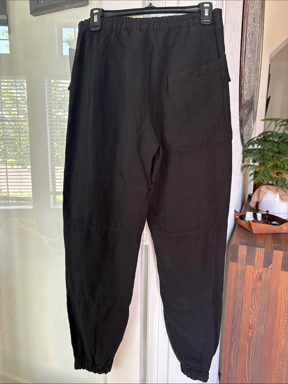 ALL SAINTS NWT Val Twill Cargo Pants Color Black Size 8 - Picture 10 of 10